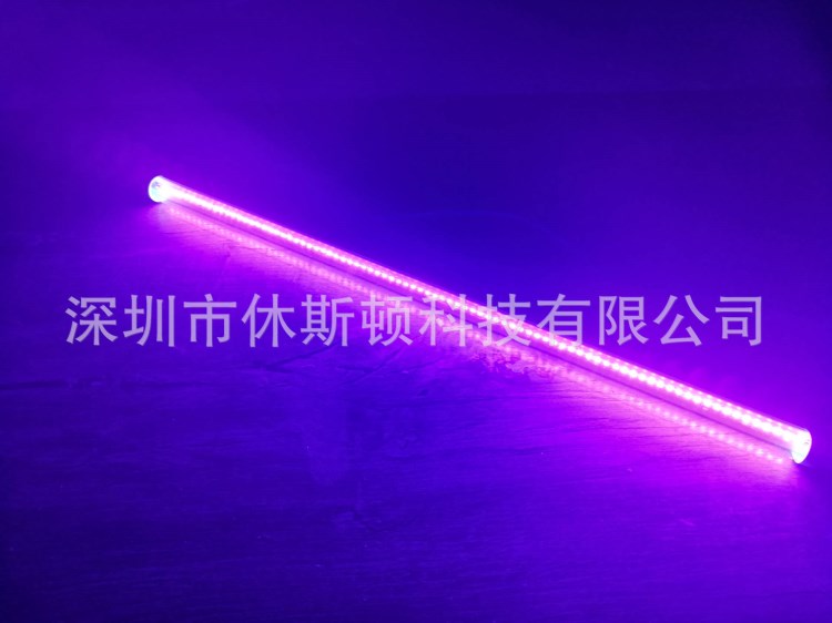 uv紫外线灯管led紫光灯黑光灯24w15米purplelampuvledtube