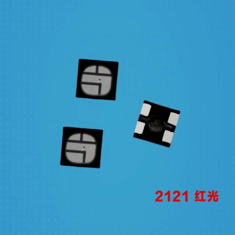 smd led灯珠 厂家现货批发显示屏灯珠2121单红发光二极管