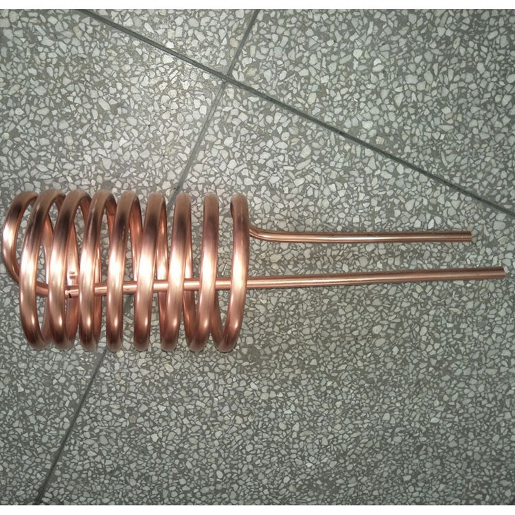 厂家供应盘管加热器热水器盘管加热管铜质螺旋式加热器