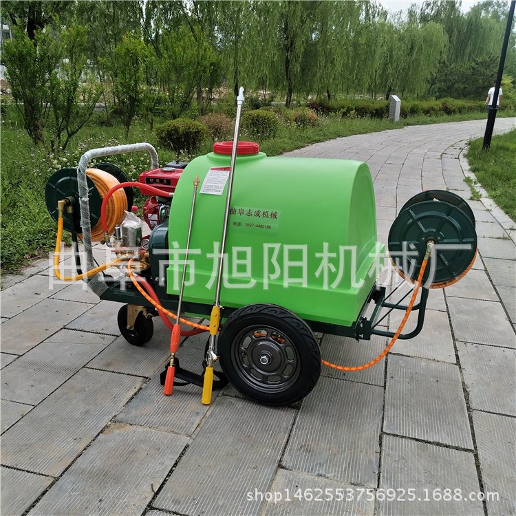 厂家供应168汽油机农用喷雾器园林果树灭虫喷药机小型洒水车300l
