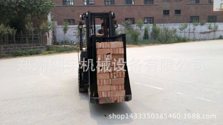 质量 钟罩式夹砖机 叉车抱砖夹 旋转抱砖车夹一年保修