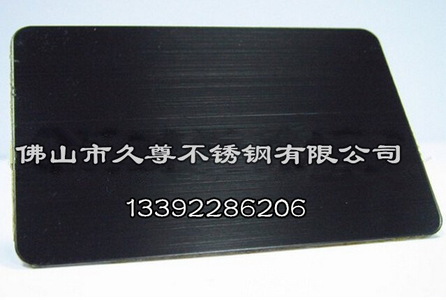 水镀黑钛镜面不锈钢板厂家 不锈钢黑钛金板 黑镜钢不锈钢板厂家