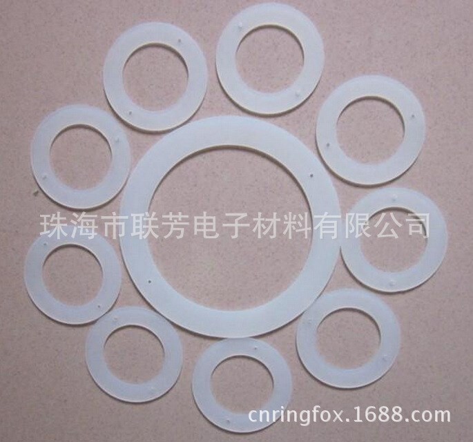 供应透明硅胶密封圈硅胶平垫圈硅橡胶o型圈氟橡胶o型圈密封圈