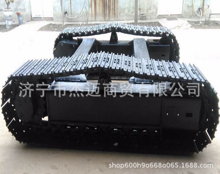 长期供应挖掘机卡特200b/320钢制履带底盘 四轮一带