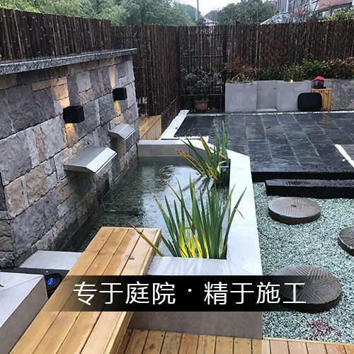 案例35--碧云路欧式花园-上海江苏浙江入户别墅花园设计庭院施工