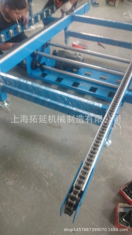 上海定制链条式输送机链条机输送线双排链多排链流水线自动化
