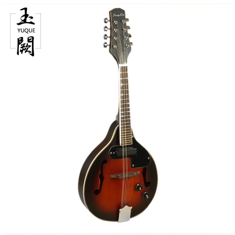 西洋乐器曼陀林mandolin8弦曼陀铃日落色可以用电声扩音