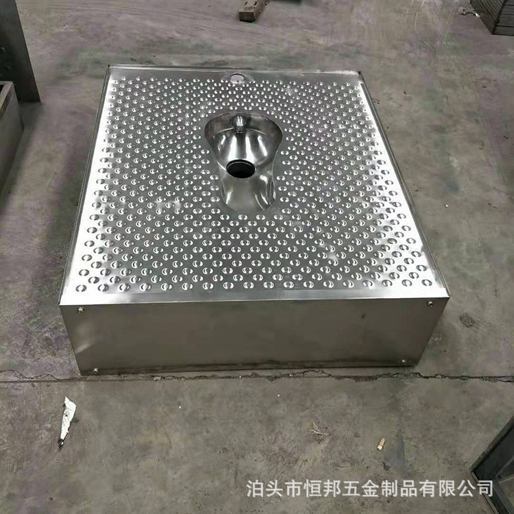 不锈钢水冲蹲便器集装箱专用便器移动厕所公共场合不锈钢dunbia