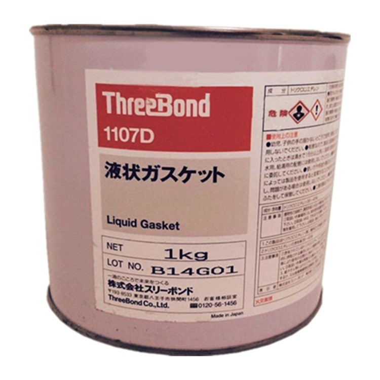 日本三键threebond1107d灰色高温液态垫圈螺丝密封胶胶水