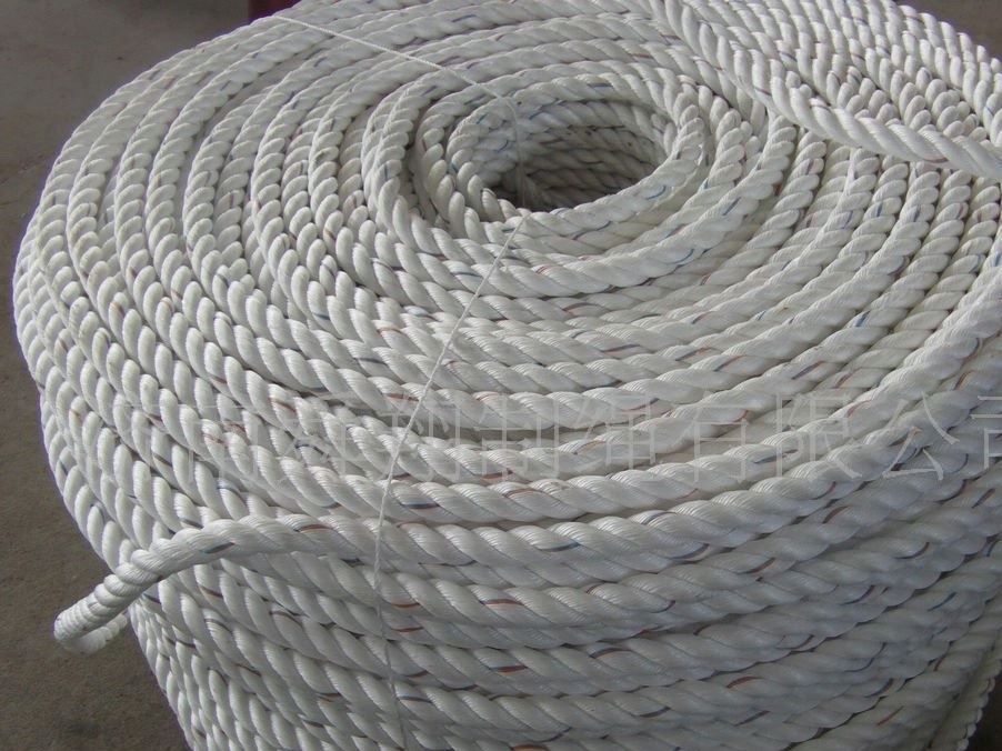 鲁宏牌pp农用养殖专用绳索三股捻绳全新料