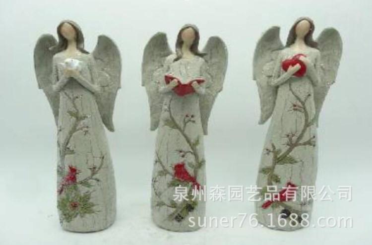 天使擺飾品 樹(shù)脂天使 天使 天使裝飾品  桌上擺飾品 SY2815