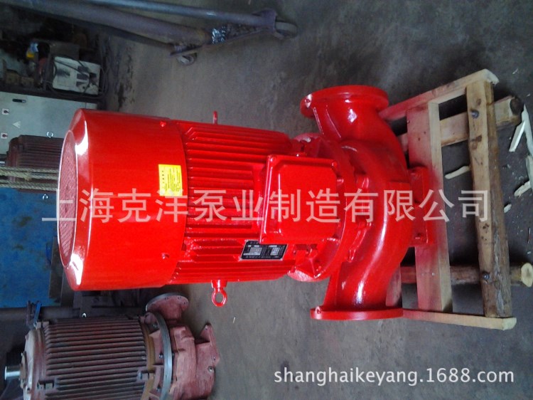 XBD消防泵 ISG125-200B 22KW立式單級消防泵 噴淋泵