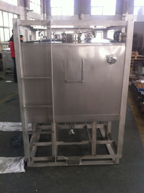 生產(chǎn)不銹鋼IBC噸桶  不銹鋼化工容器 不銹鋼周轉(zhuǎn)桶 304儲藏罐