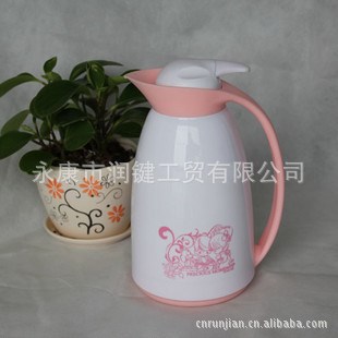 玻璃內(nèi)膽保溫瓶*小熱水瓶*保溫壺1000ML[粉紅色的回憶]