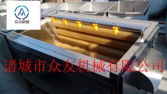 山東眾友機(jī)械生產(chǎn)銷售果蔬毛棍清洗機(jī)