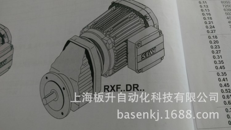 SEW 减速电机  现货RF87DRS100M4德国原装