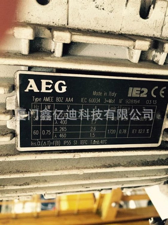 意大利AEG量電機AMEE 80Z AA4 質(zhì)量優(yōu)惠價格代理銷售