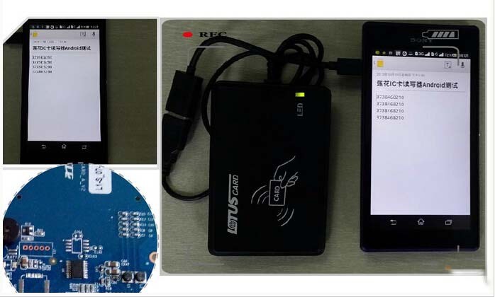 安卓系統(tǒng)讀卡器 USB免驅(qū)非接觸式IC卡讀寫器 NFC讀卡器批發(fā)