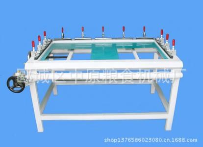 供應面粉機篩網繃裝機  漯河中原糧食機械廠 定做面粉機篩網