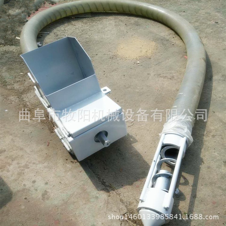 兩項電蛟龍吸糧機 加工定做軟管吸糧機 糧食輸送機械設(shè)備