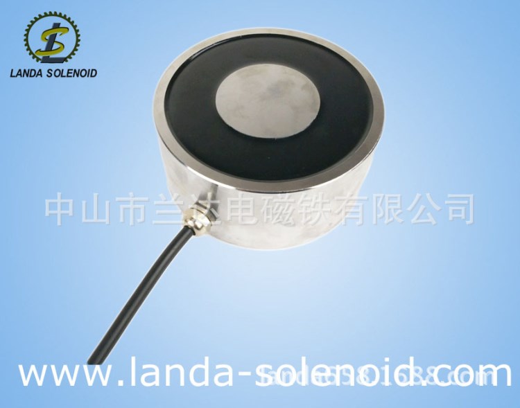 型號H12080吸盤式電磁鐵中山蘭達微型直流電磁鐵機械手電磁鐵