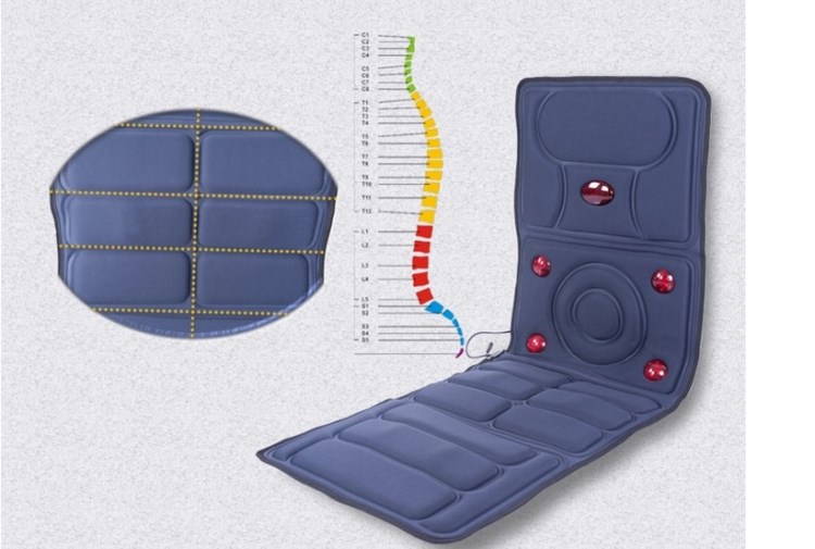 批发按摩床垫多功能老年人按摩器电动按摩椅垫靠垫毯全身保健按摩