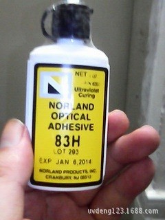 UV膠水NORLAND OPTICAL ADHESIVE 83H，紫外固化光學(xué)膠NOA83H