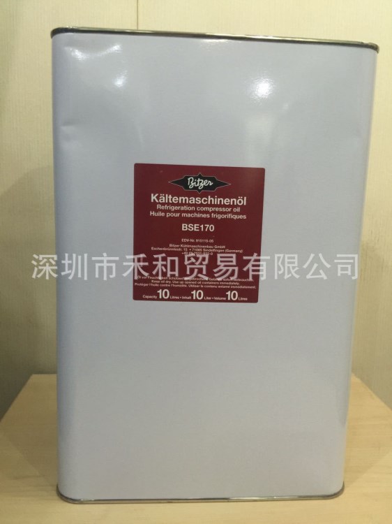 比澤爾原裝冷凍油比澤爾HSK/HSN系列低溫螺桿機(jī)冷凍油B150SH