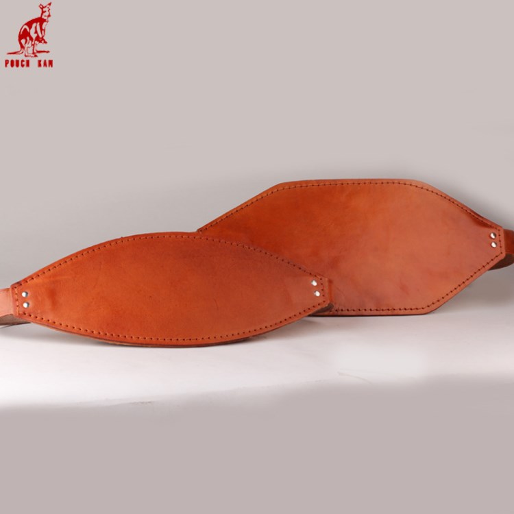 真皮護腰腰間盤護腰帶腰椎透氣腰圍腰托男女保健舉重深蹲健身房腰