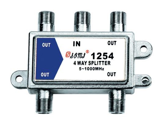 生產(chǎn)室內(nèi)分支分配器 tap 4路分配器 4 way splitter 通用型分支器