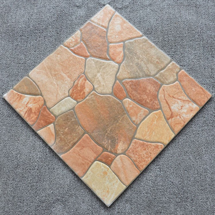 花園陽(yáng)臺(tái)地磚400×400噴墨仿古磚衛(wèi)生間防滑瓷磚耐磨地板磚