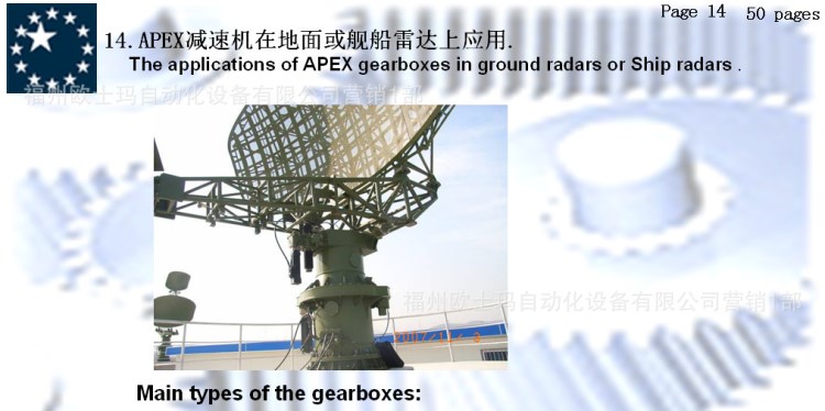 APEX臺(tái)灣精銳行星減速機(jī)應(yīng)用于食品設(shè)備機(jī)械LGENTEK伺服電機(jī)配套