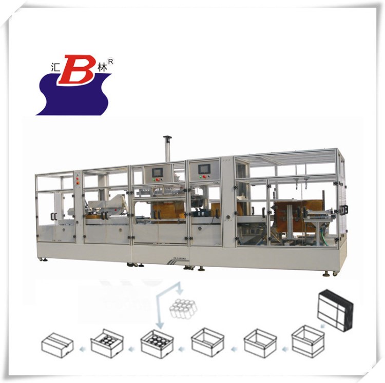 供應(yīng)紙箱自動成型+裝箱+封箱生產(chǎn)線