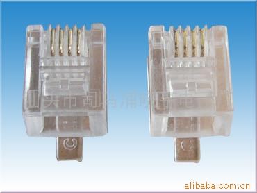 廠家直銷ＲＪ45，ＲＪ11水晶頭。電話線，電話接線盒，電話配件