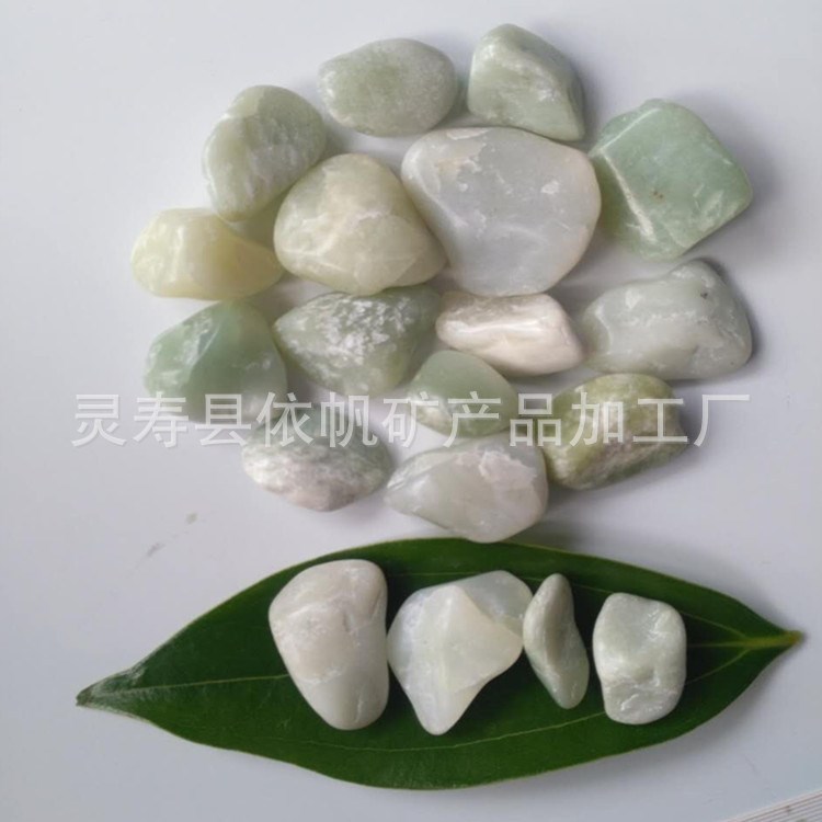 銷售汗蒸房專用玉石粒 綠卵石 瑪瑙石10-15mm