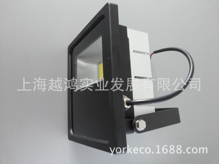 防水型户外专用LED 50W 大功率投光灯体积小，正白光超长寿命