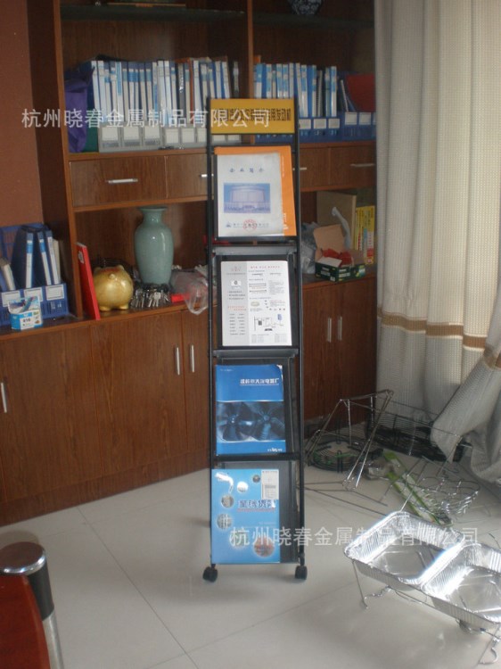 金屬雜志架鐵質書報雜志架 鐵線制品鐵線撐架 環保鐵線制品