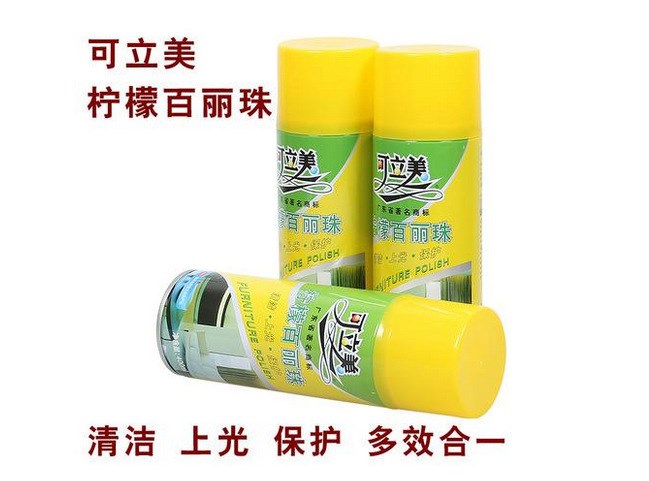 批发 彩虹牌可立美自动喷蜡400ml 家居用品护理喷蜡