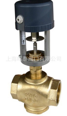 電動二通閥DN65,黃銅電動兩通閥,比例積分調(diào)節(jié)閥 電動二通閥