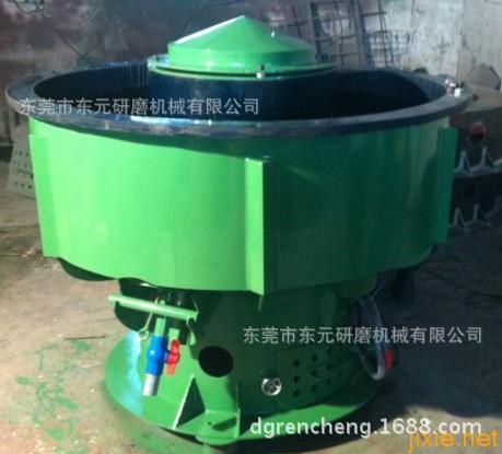 供應(yīng)震動研磨機 振動式光飾機150L 螺旋式PU膠振動機 振動拋光機