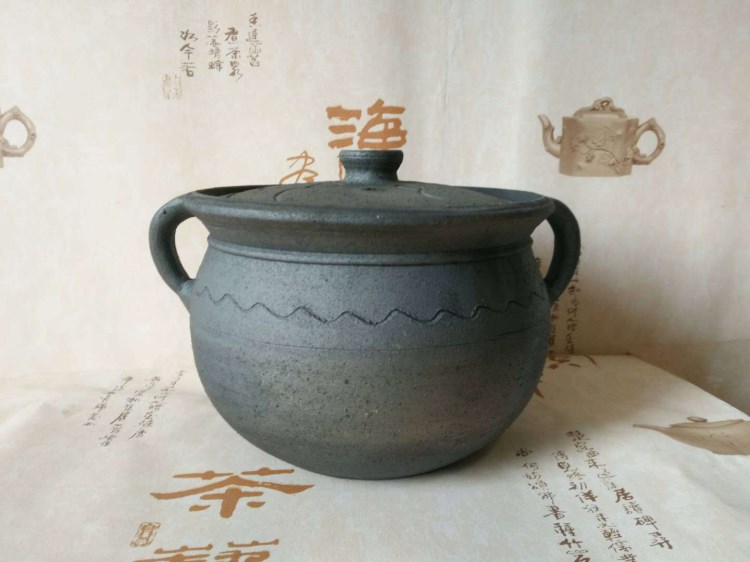 滎經(jīng)土砂鍋耐高溫養(yǎng)生燉湯煲無釉小沙鍋煲湯粥鍋燉鍋明火石鍋家用