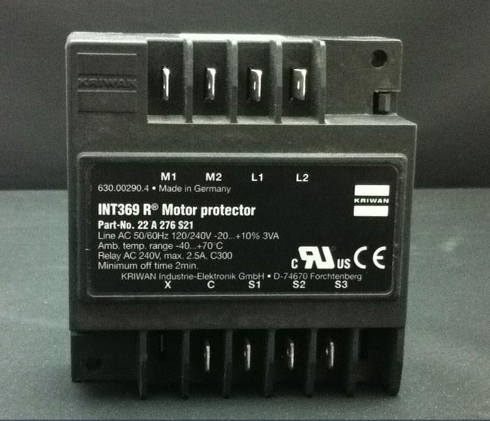 KRIWAN/科瑞文 INT369R壓縮機保護器,訂貨號：22A276S21/S22/S23