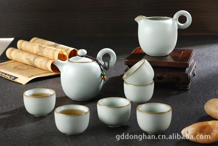 供應(yīng)整套功夫茶具  RYFG006富貴壺杯組 年會(huì)商務(wù)會(huì)議禮品