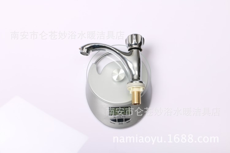 妙浴廠直銷單孔水龍頭 立式冷熱混水臉盆龍頭 單聯(lián)螺旋開關(guān)水龍頭