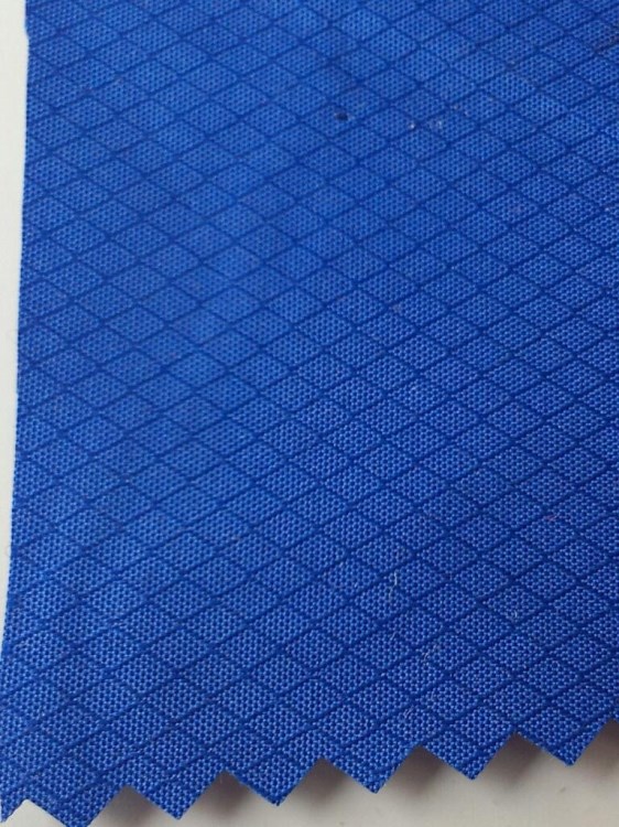 420d菱形格牛津布防水涂白420d钻石格涤纶牛津布防水涂皮膜