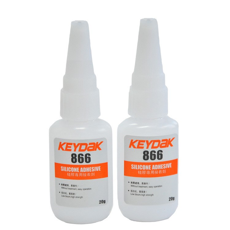 KD-866硅膠粘ABS塑料快干不用處理劑快干膠水