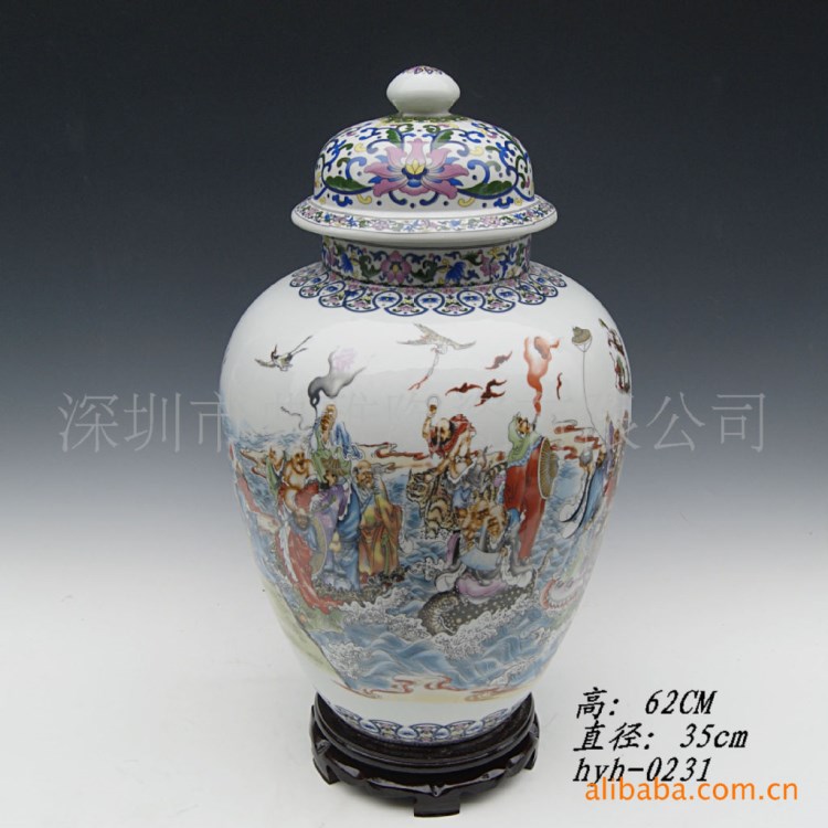 陶瓷罐，陶瓷裝飾品，深圳陶瓷工藝品，景德鎮(zhèn)陶瓷廠