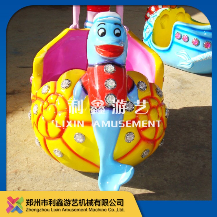 小龍飛天公園游樂設備 鄭州利鑫游藝賺錢游戲機 12座小龍飛天