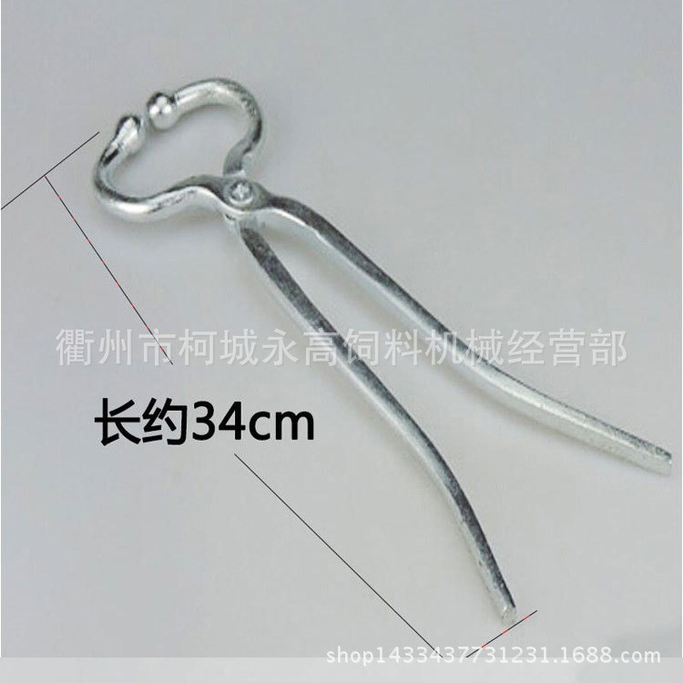 y獸用養(yǎng)殖設(shè)備批發(fā) 牛鼻鉗 牛牽引綁定保定器牛鼻夾子不銹鋼材質(zhì)