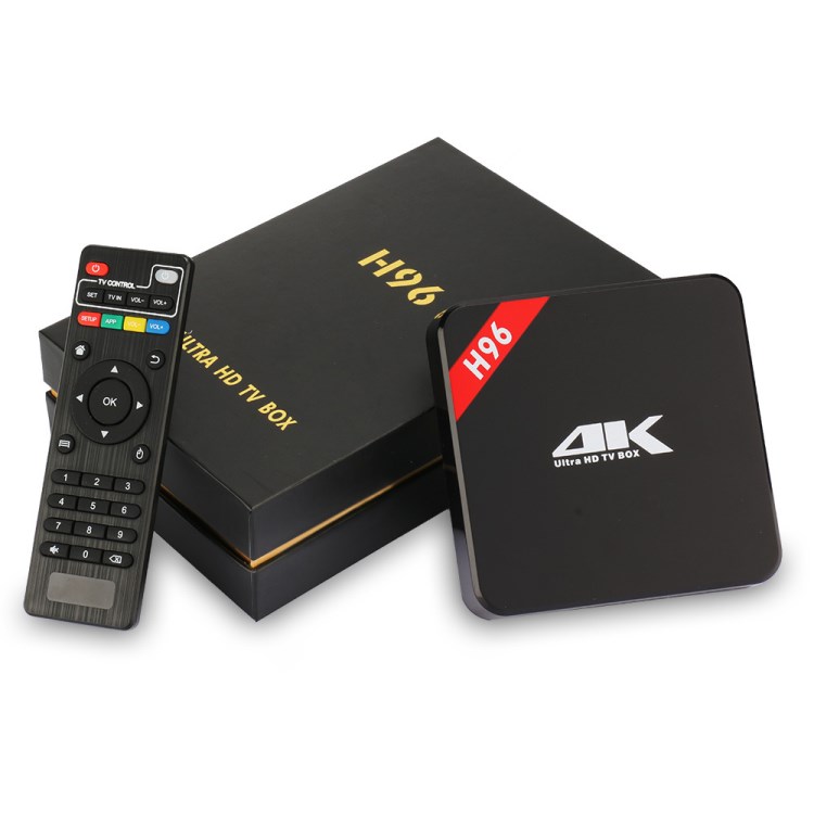 H96 S905 1+8G TV BOX 4K 高清網(wǎng)絡(luò)播放器安卓電視機盒子 機頂盒